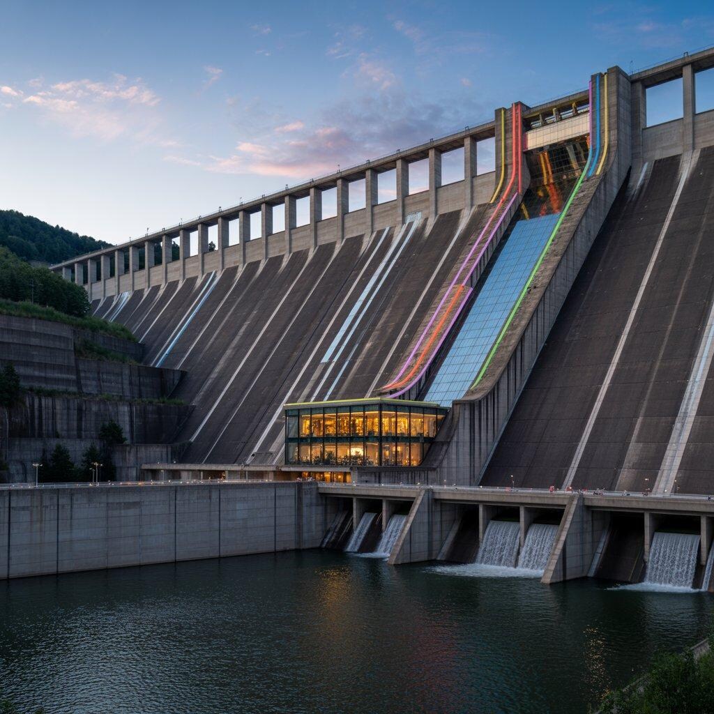 ダムを利用したカジノ