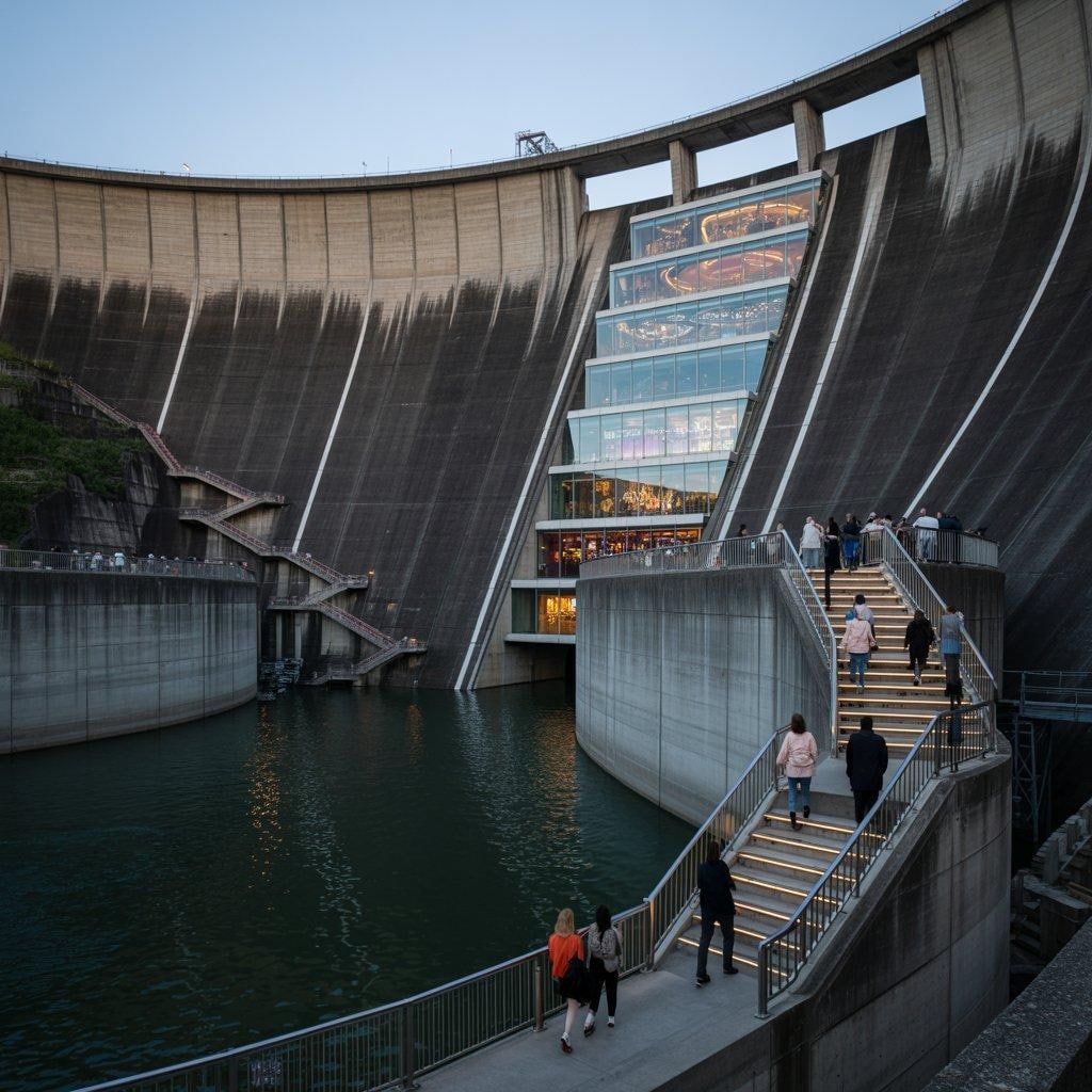 ダムを利用したカジノ