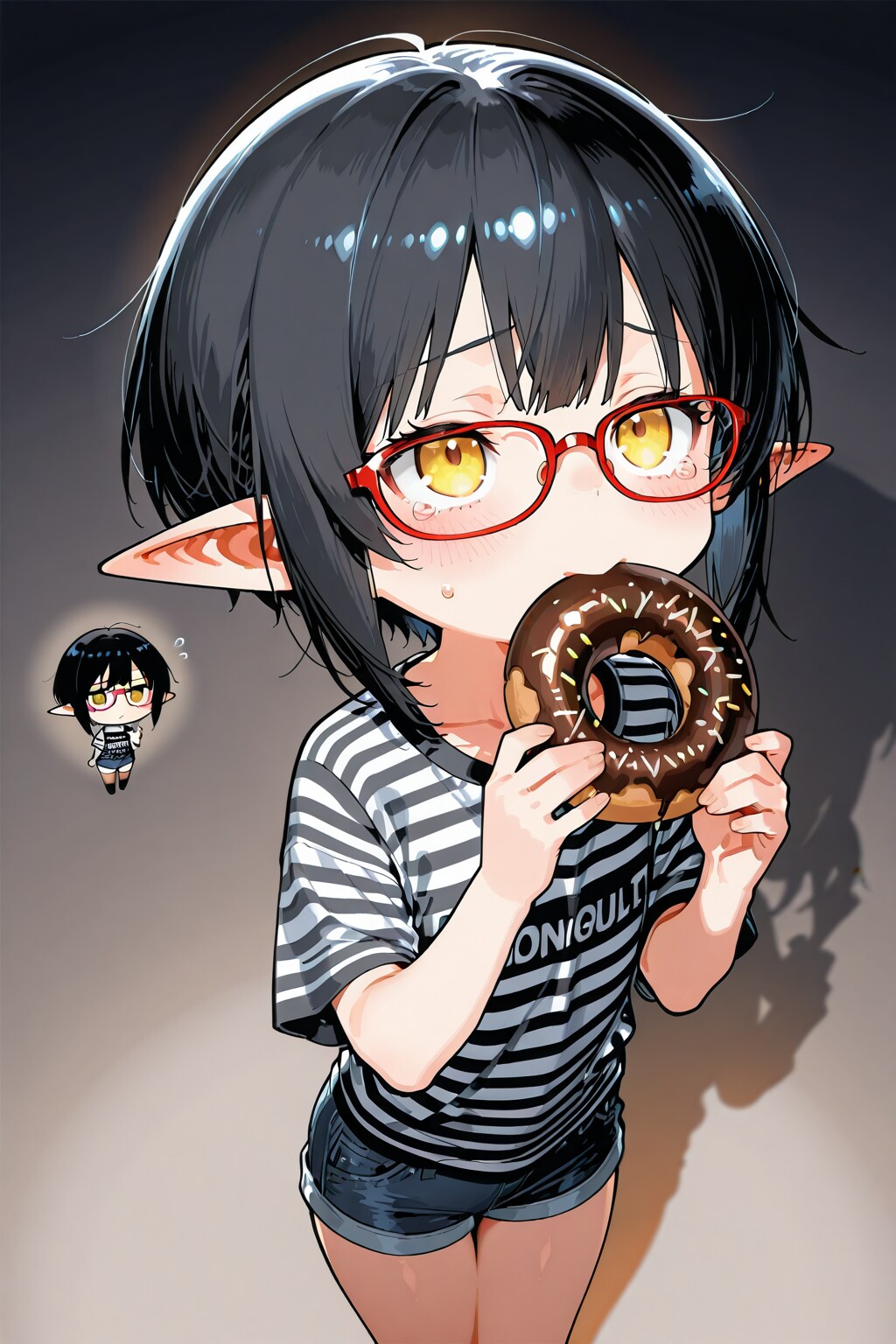 落ちました。 | の人気AIイラスト・グラビア