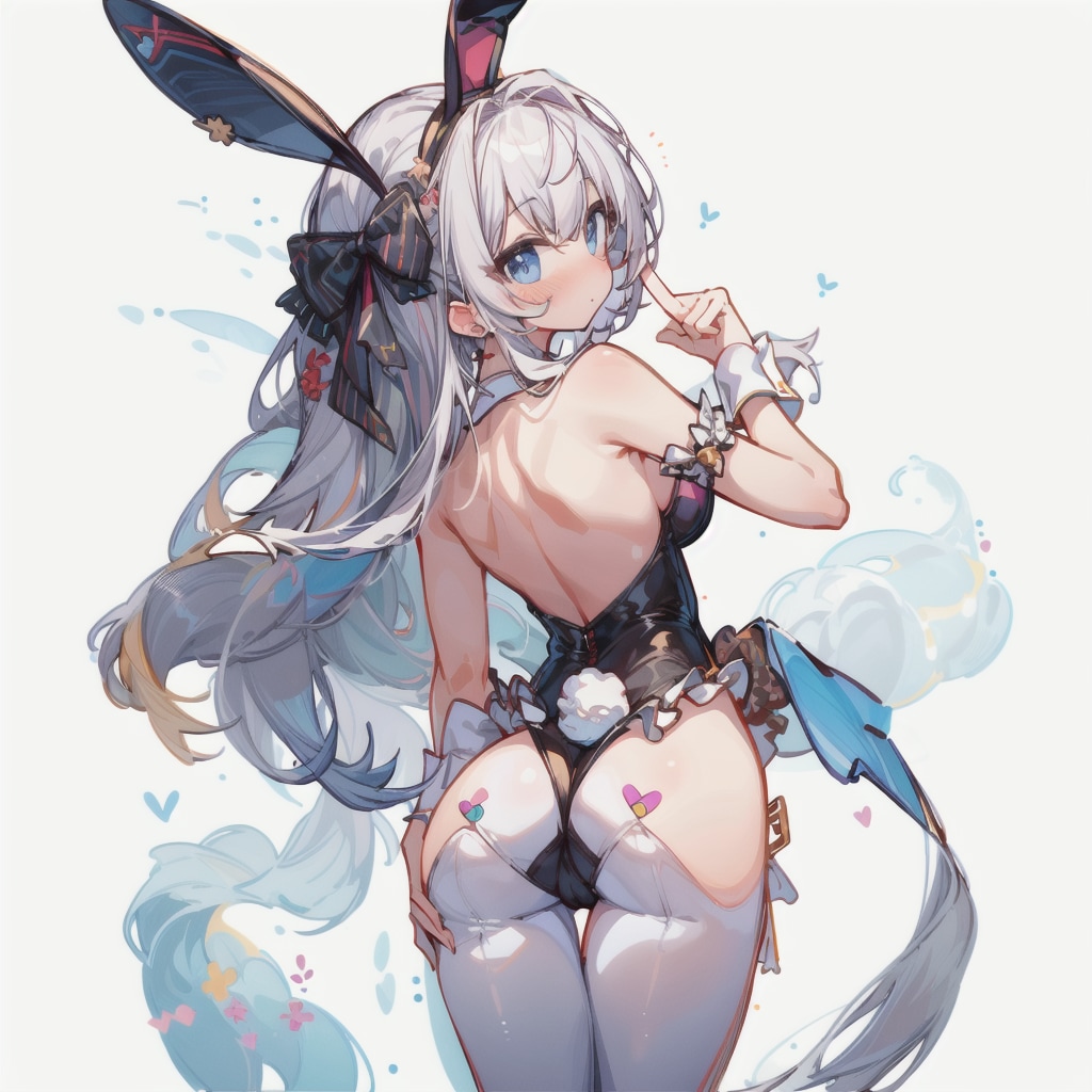 振り向きバニー
