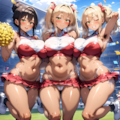 性癖応援チアガール！ 6枚目