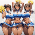性癖応援チアガール！ 2枚目