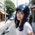 一緒にツーリングしよ💜（バイク女子Part2） 3枚目