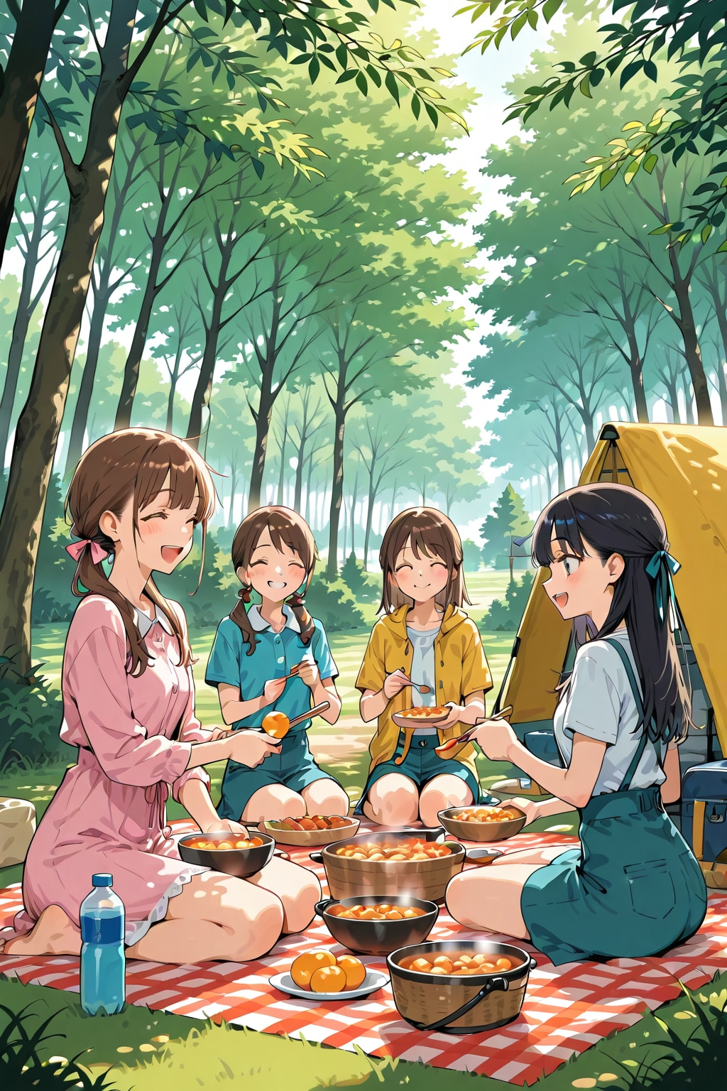 キャンプ | の人気AIイラスト・グラビア