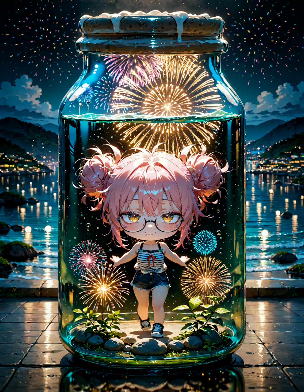 今日は何の日？　花火の日。島の日