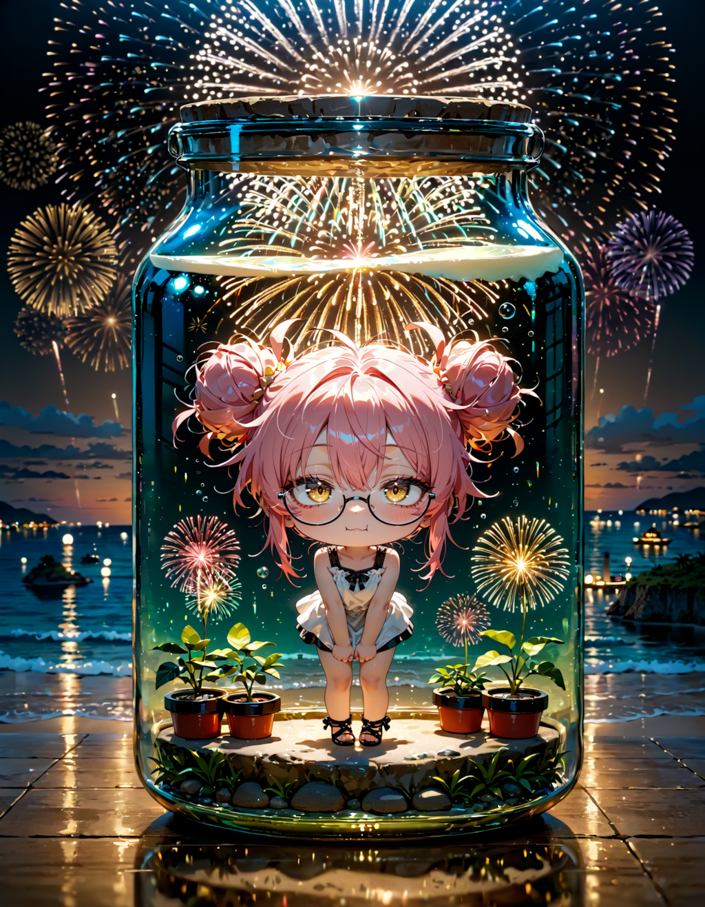 今日は何の日？　花火の日。島の日