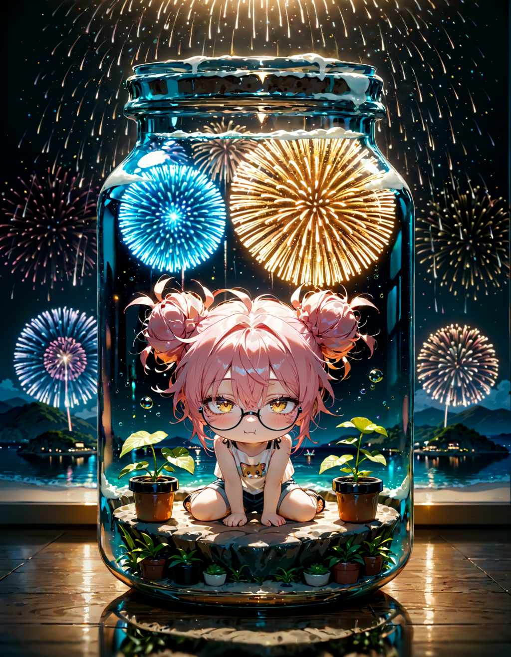 今日は何の日？　花火の日。島の日