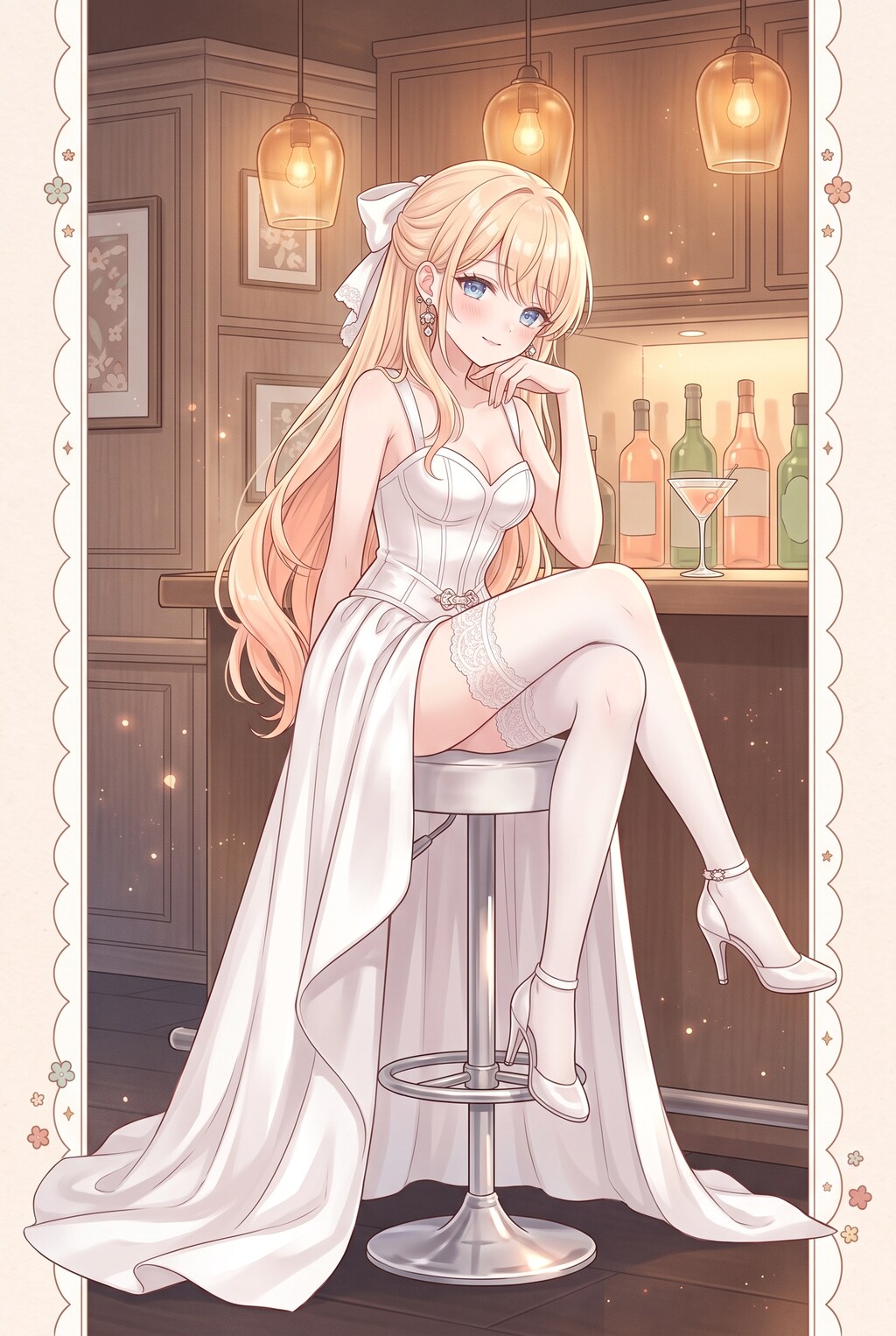 白燭華宴の金髪姫