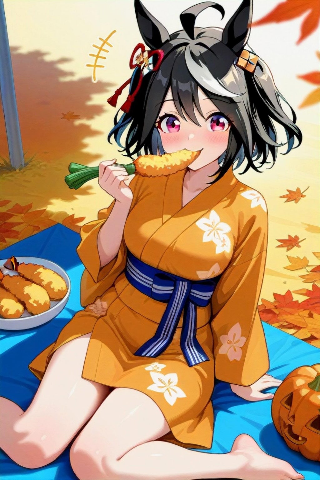 秋天とキタちゃん