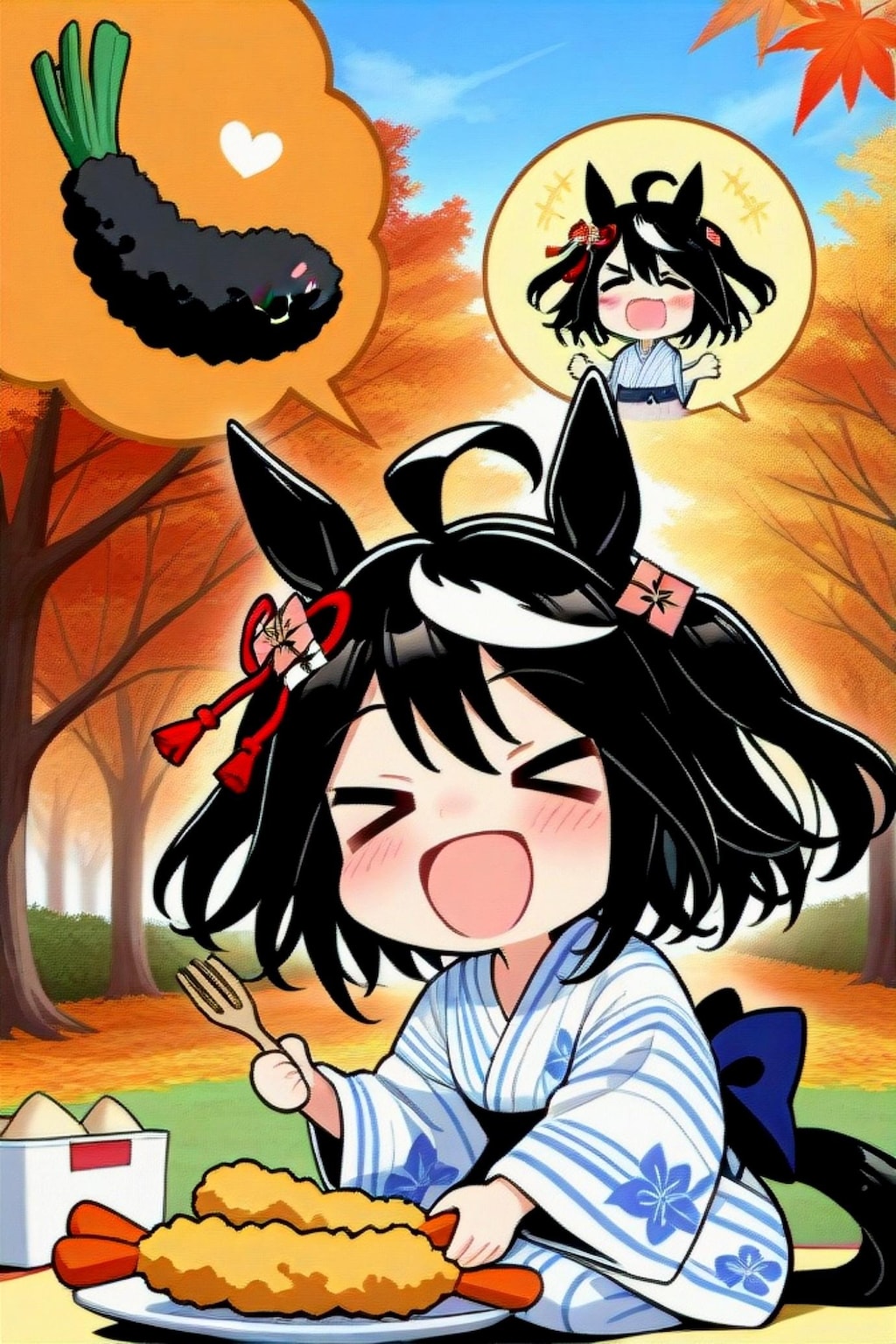 秋天とキタちゃん