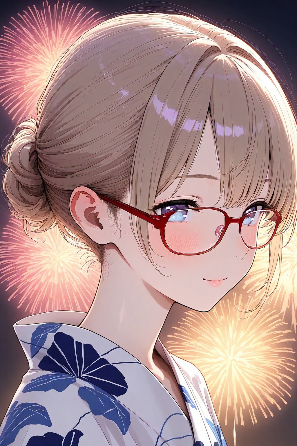 少し遠くから見て