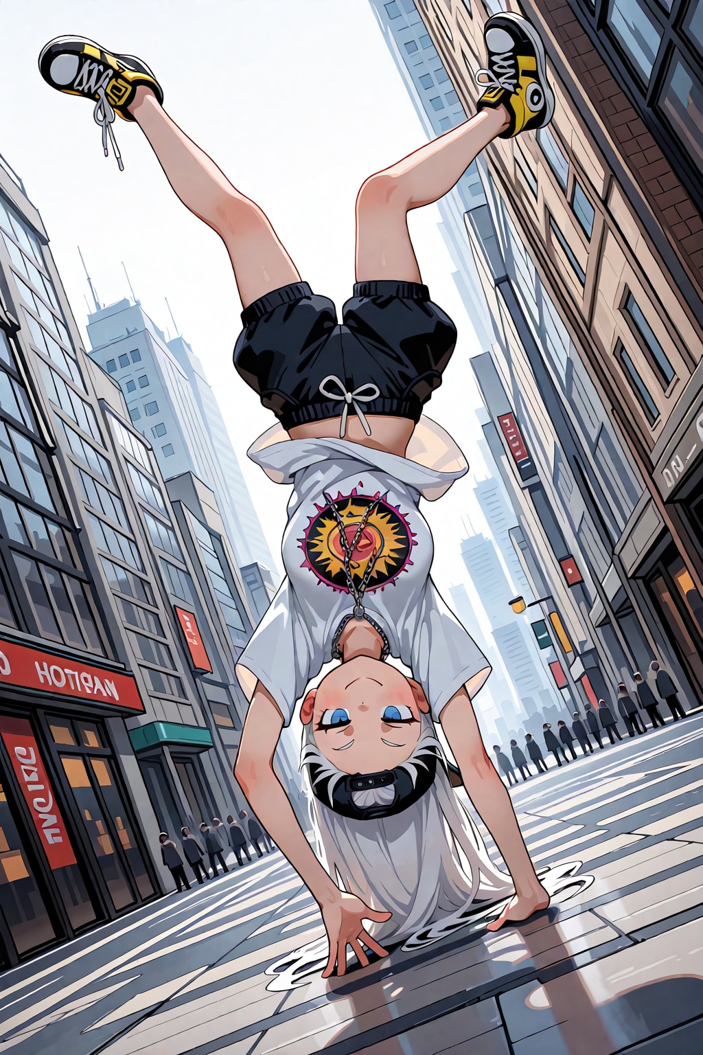 逆立ちLILYちゃん！
