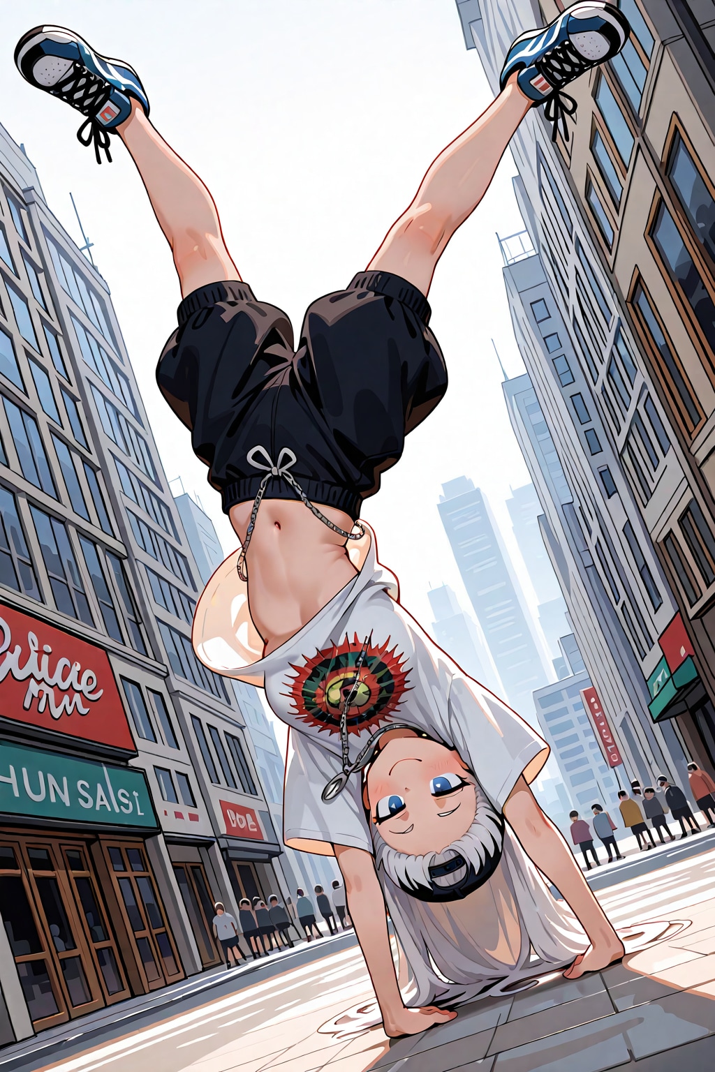 逆立ちLILYちゃん！