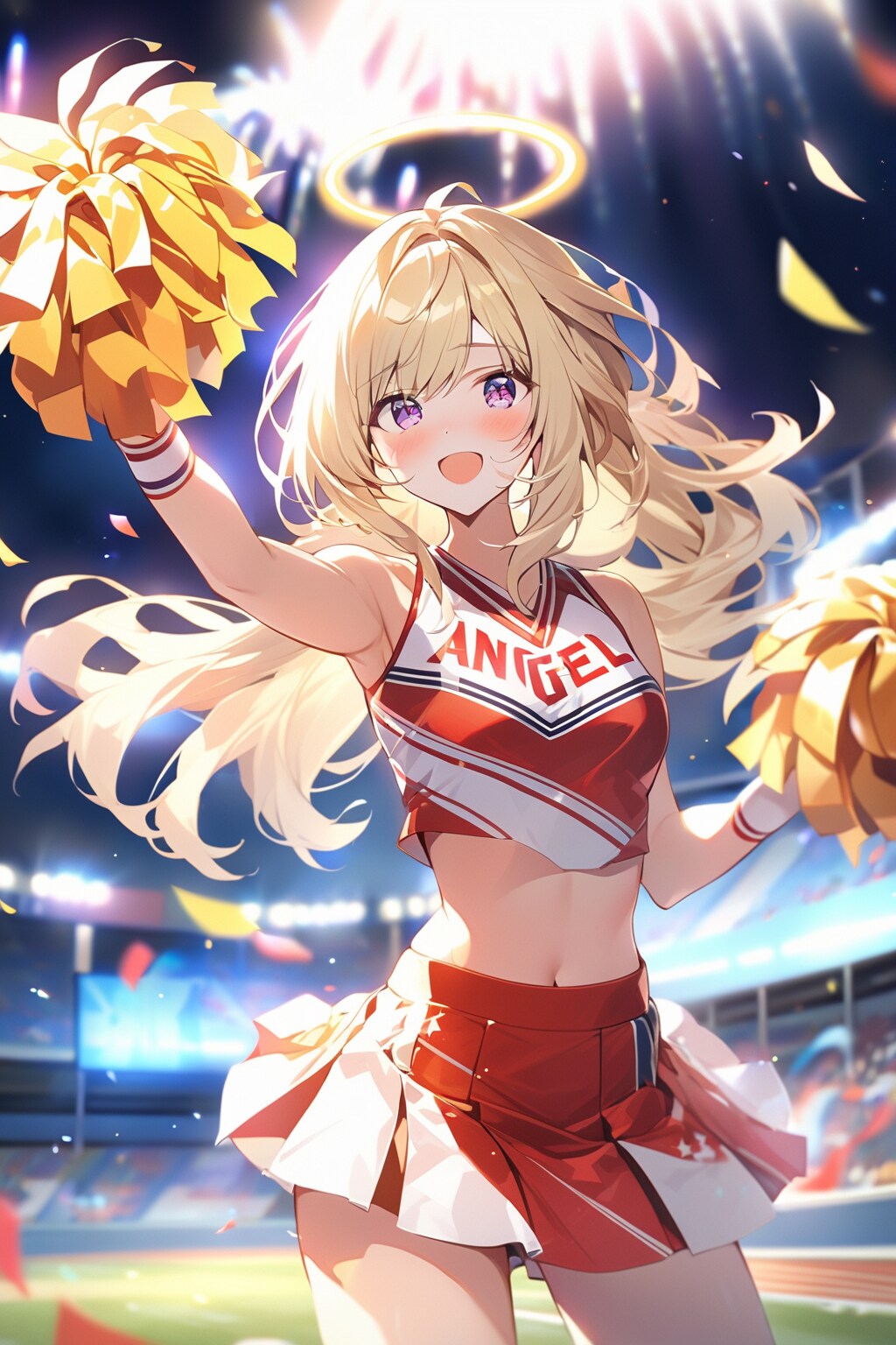 チア天使娘 | の人気AIイラスト・グラビア