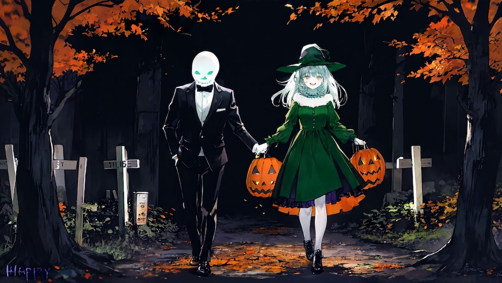 死者の道を、笑いながら歩くふたり