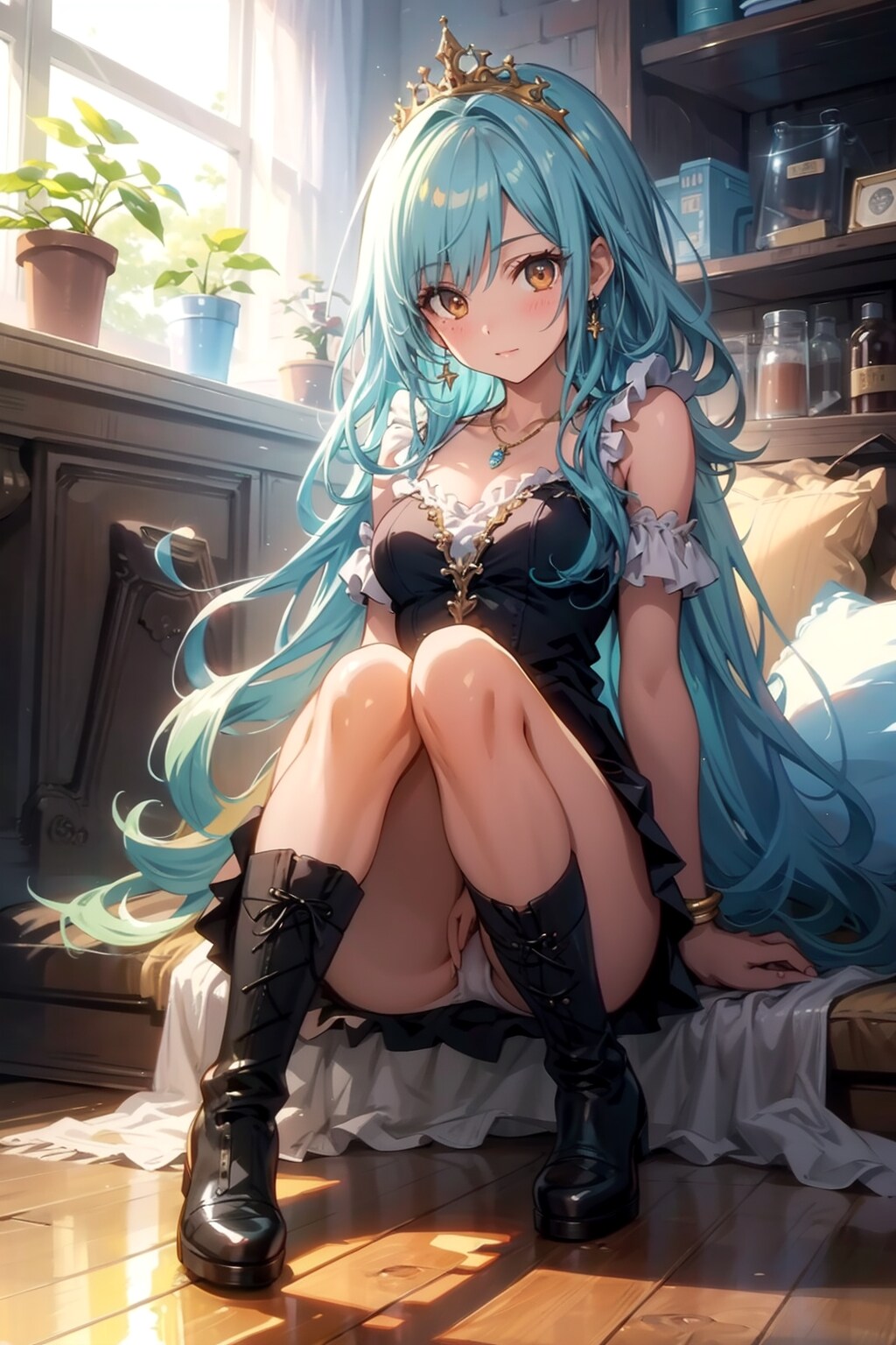 研究室に遊びに来た姫様