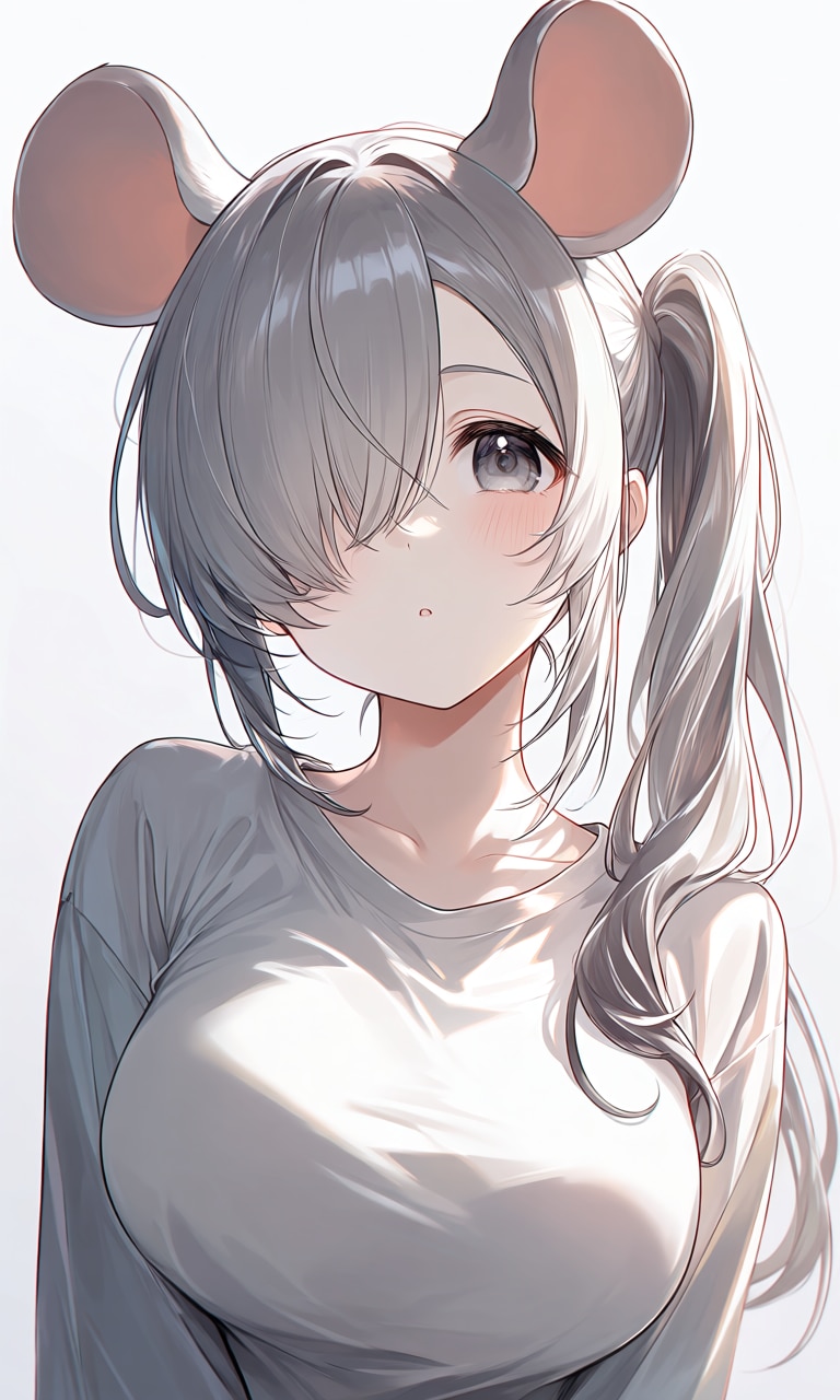 【アニマル女子】ネズミちゃん