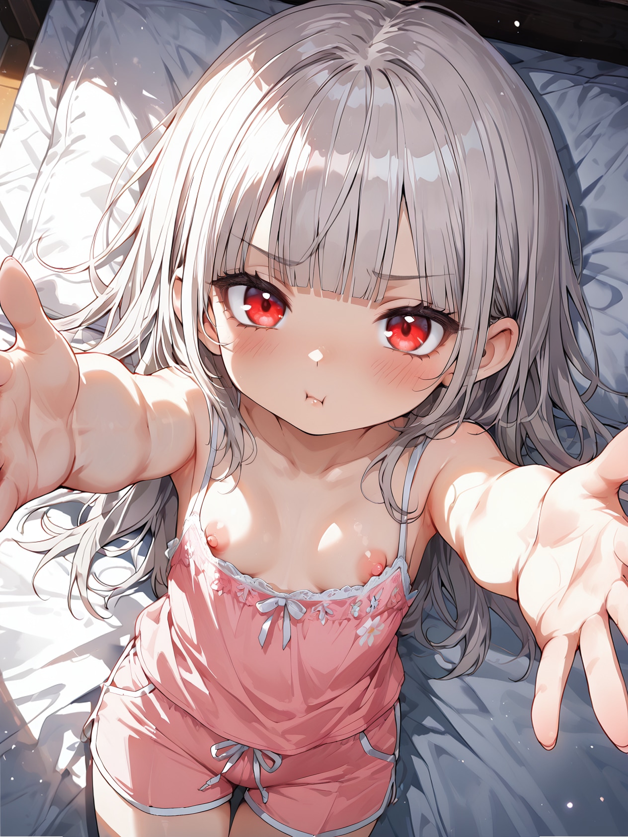 にーに！だっこ！