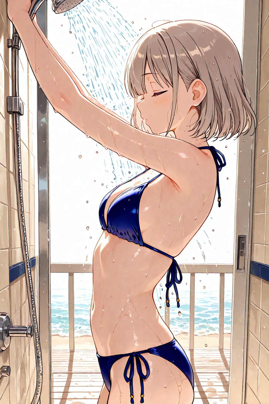 撮影後の一時 あさひ