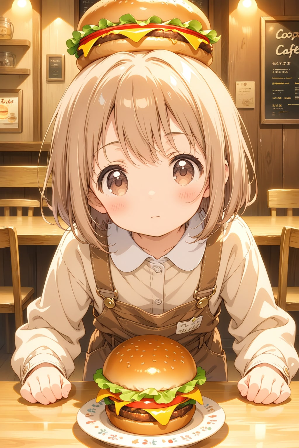 バーガーガール🍔３−４ | の人気AIイラスト・グラビア