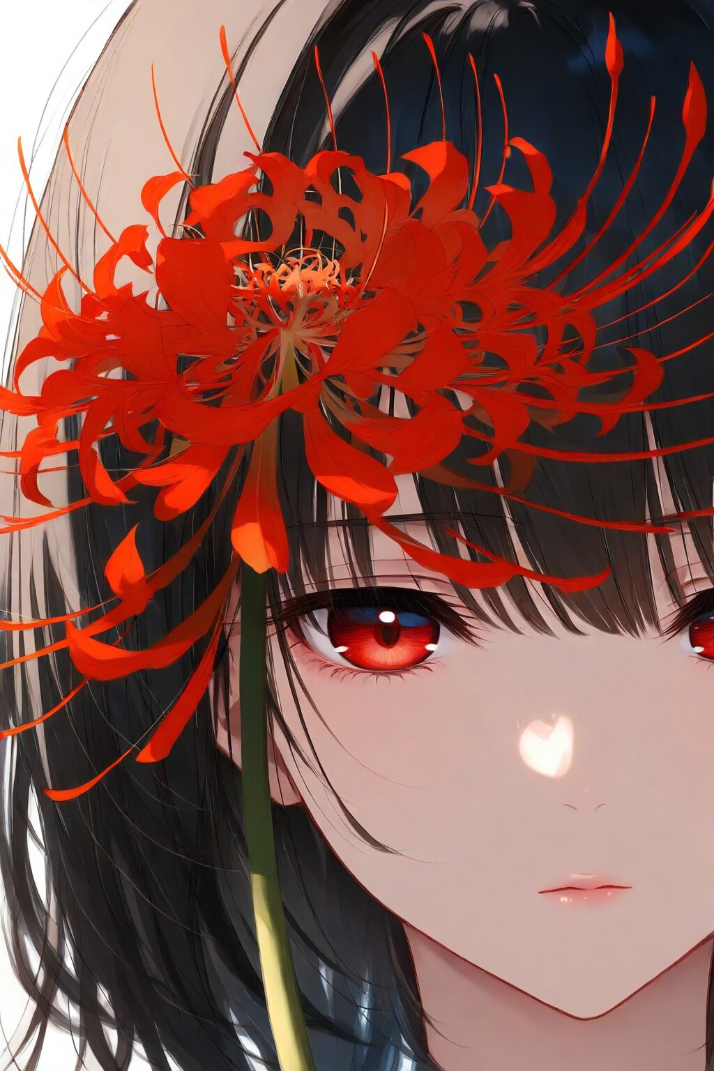 彼岸花が似合うと言われても