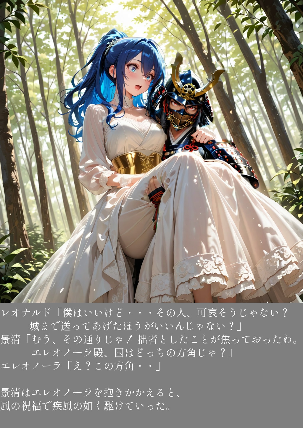 赤目の魔女　百花の棺、血潮の鎧④
