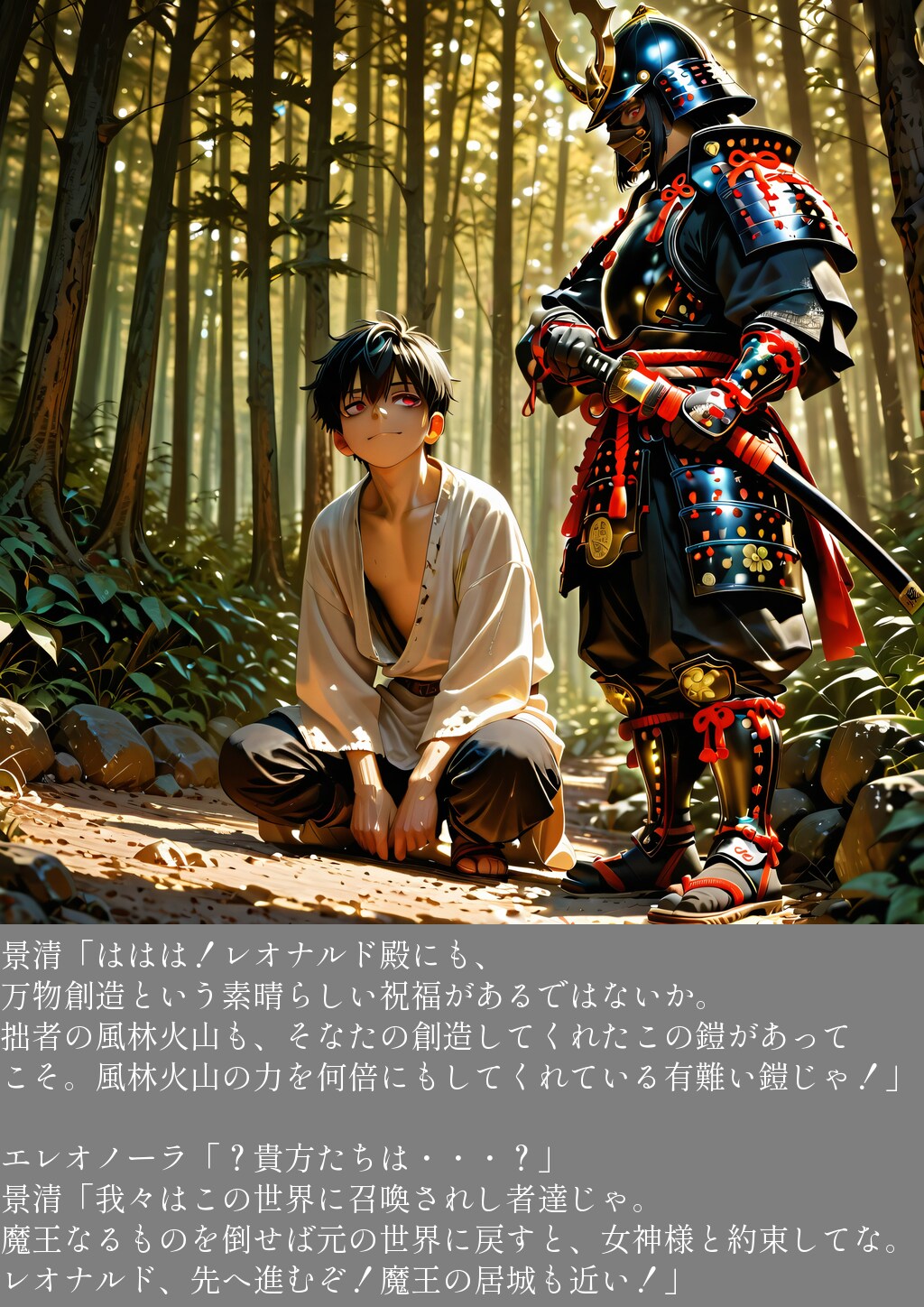 赤目の魔女　百花の棺、血潮の鎧④