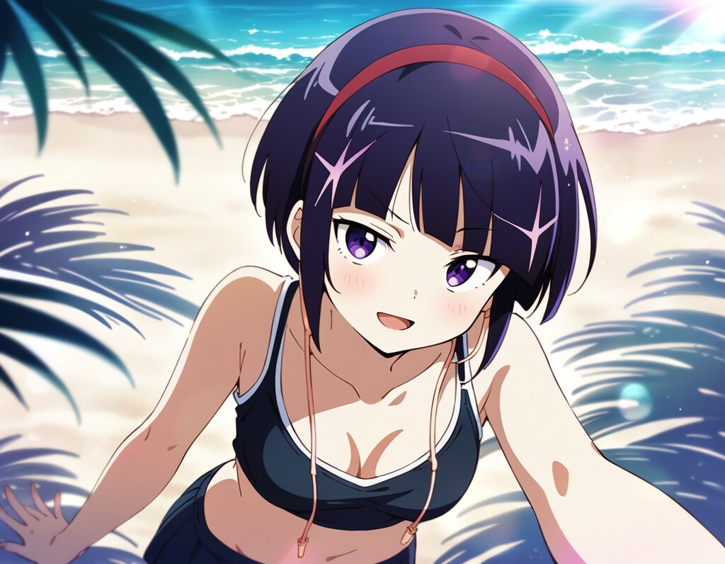 耳郎響香　ビーチ❤️