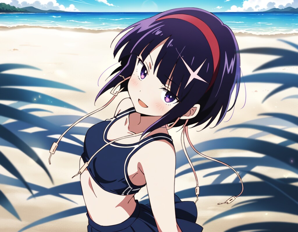 耳郎響香　ビーチ❤️