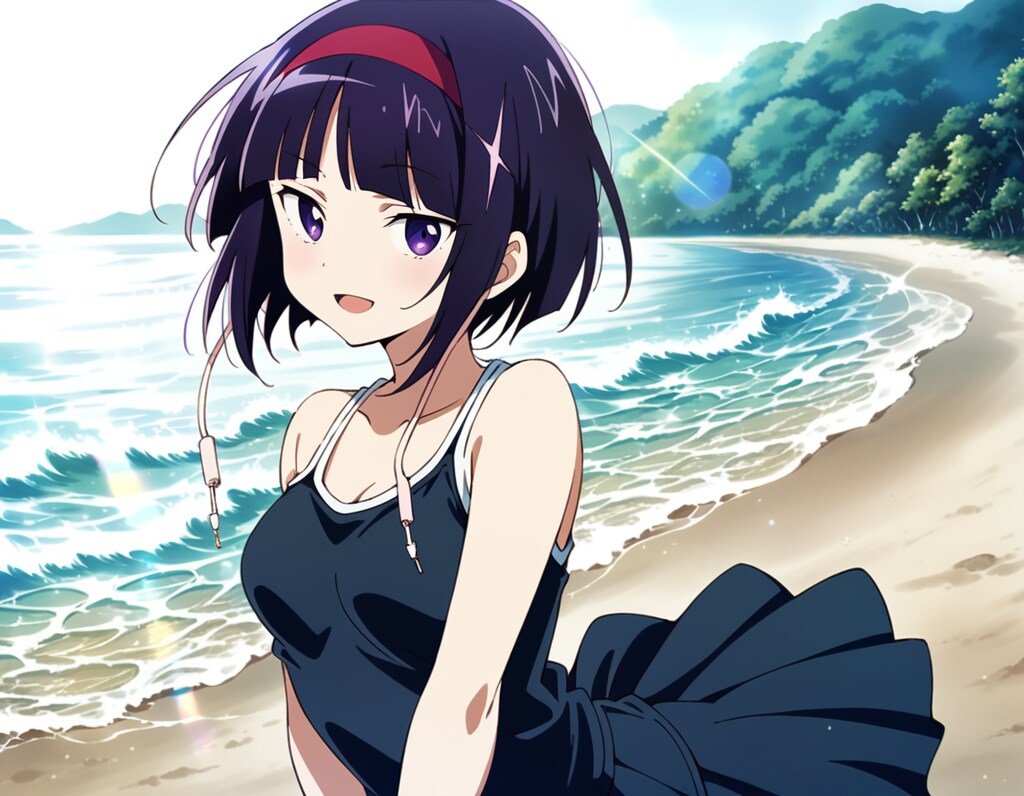 耳郎響香　ビーチ❤️