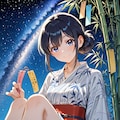 【企画：星空】七夕の夜空⑦ 2枚目