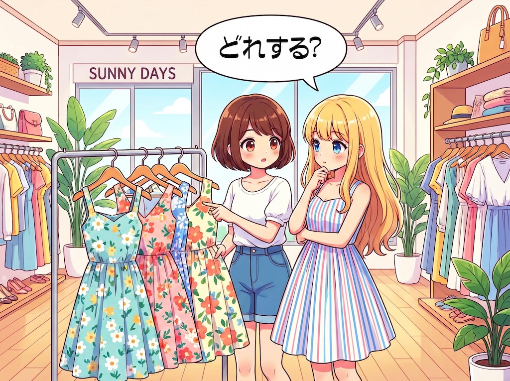 どれする？