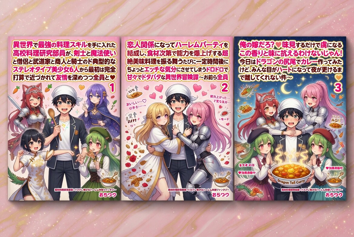 朗報！3巻目にしてようやくタイトルが判明！