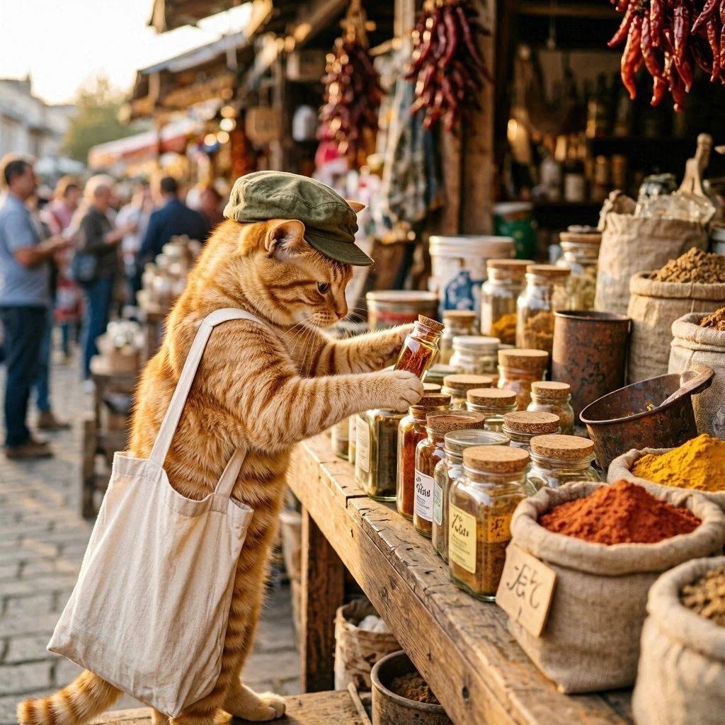 猫が買いに来るオモシー