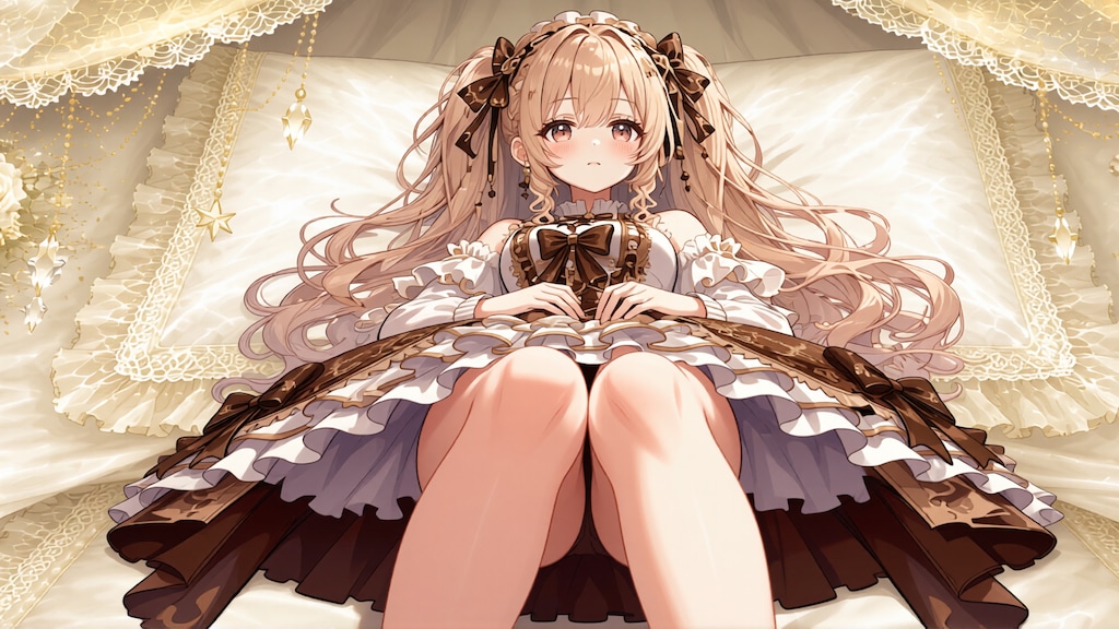 金髪少女とドレス　その7-3