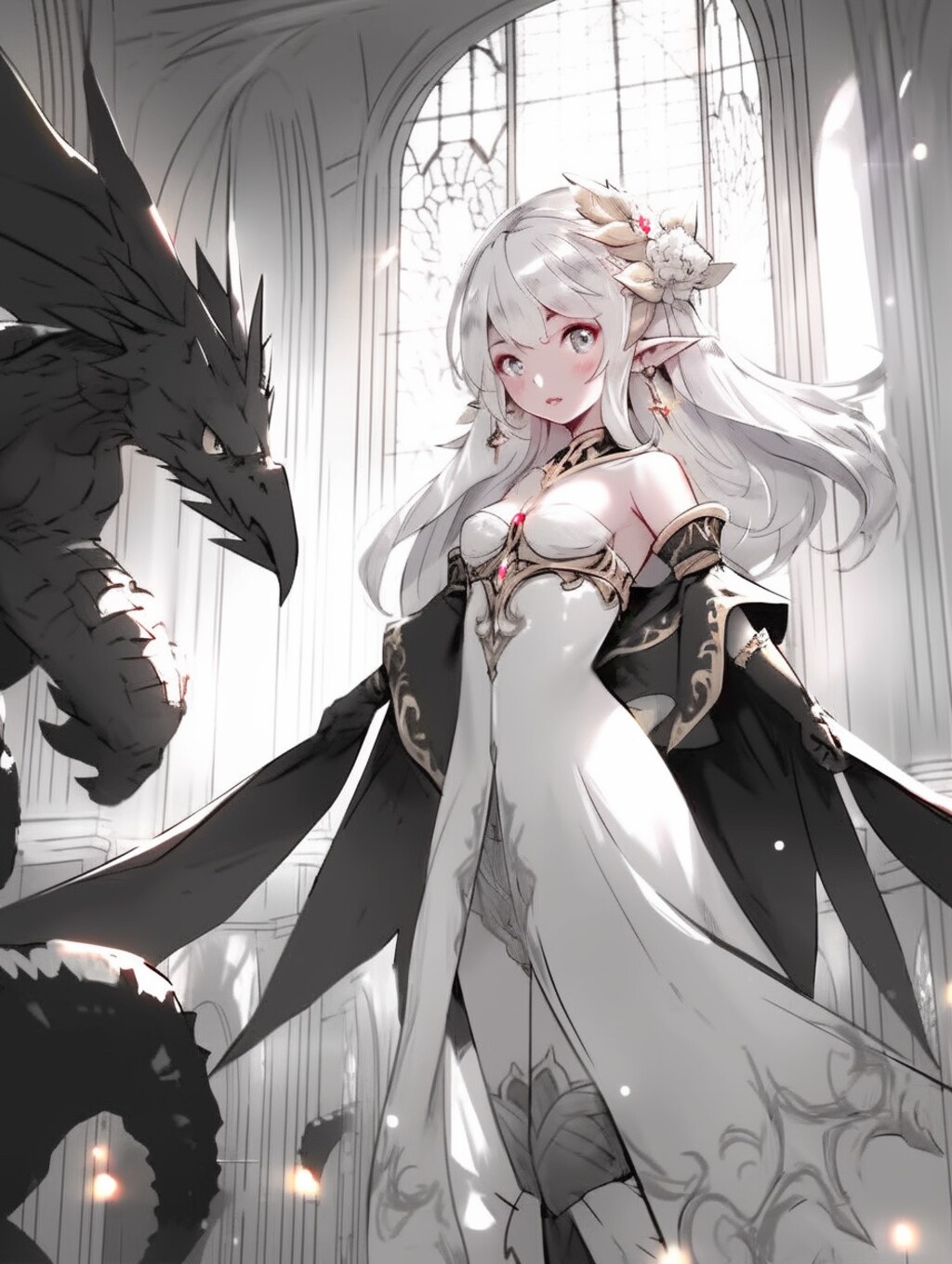 黒い翼の女司祭