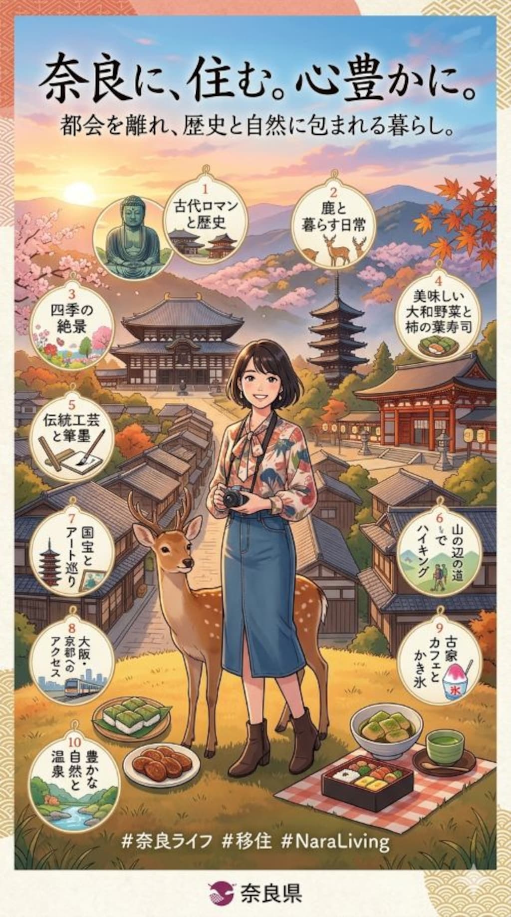奈良に住む
