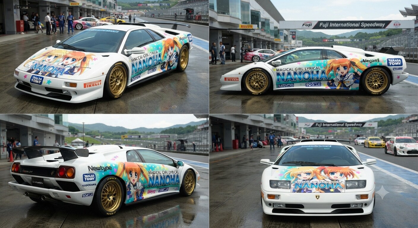 魔法少女リリカルなのは痛車ディアブロ | の人気AIイラスト・グラビア