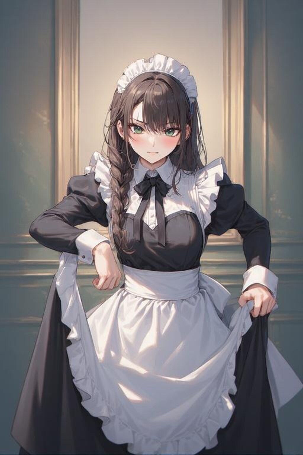 嫌な顔されながら