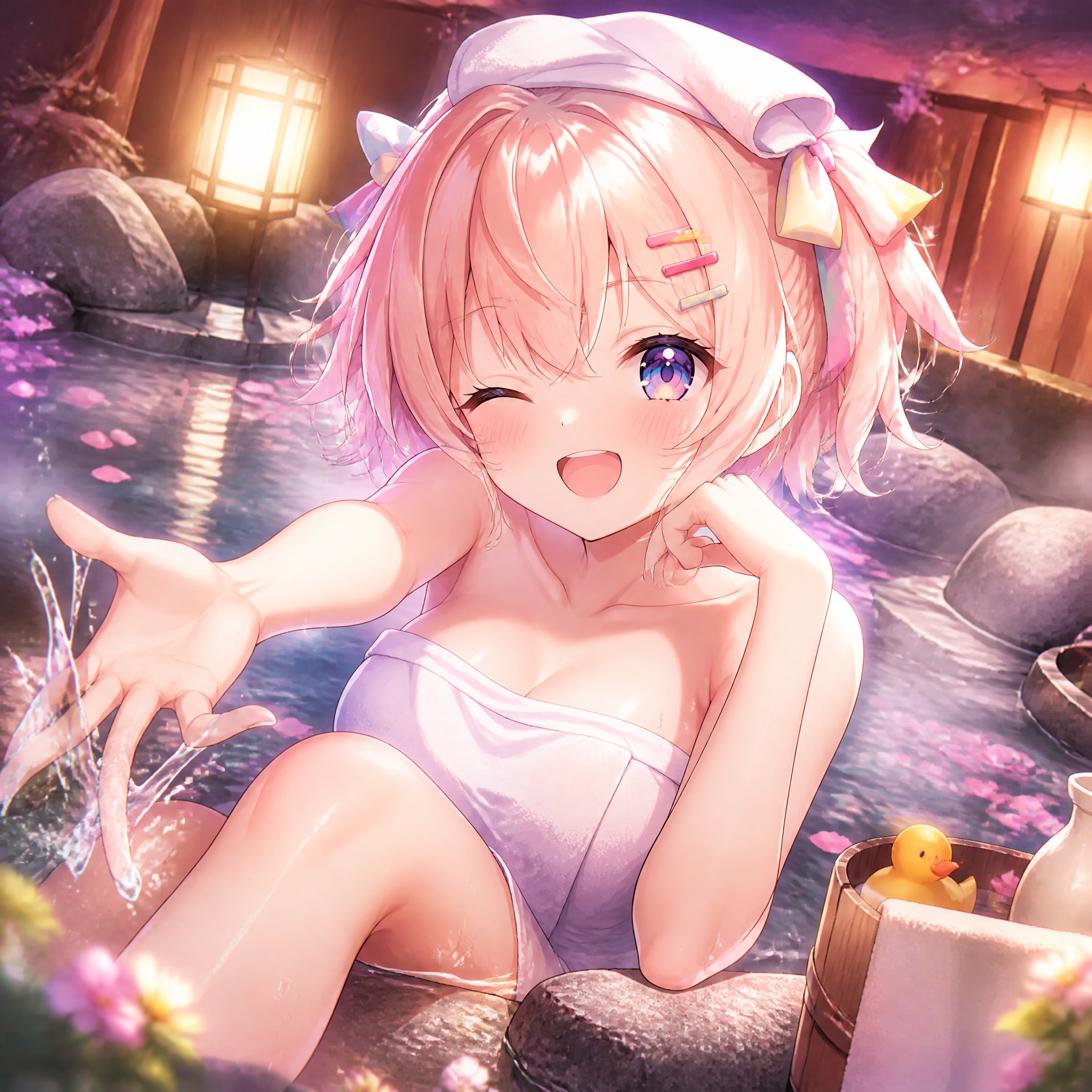温泉（２）3時のアイドル　GPTimages2.0