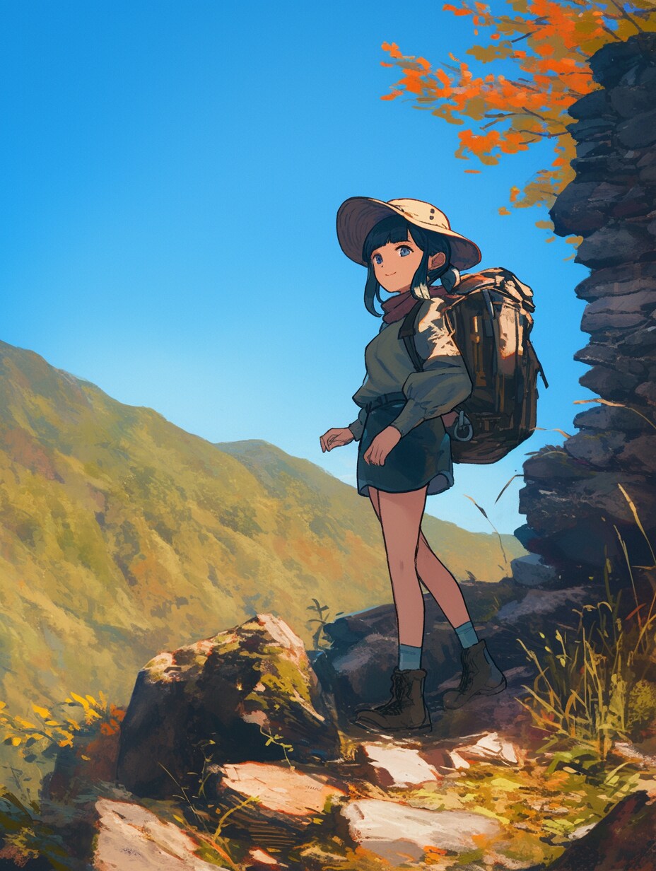 旅する少女257 | の人気AIイラスト・グラビア