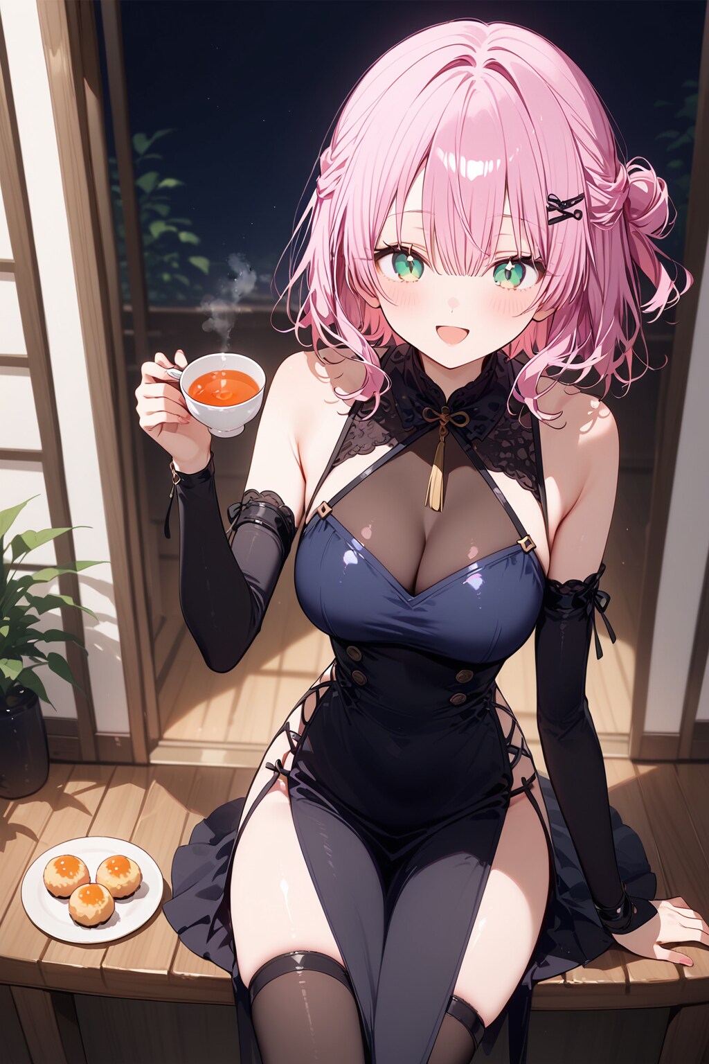 チャイナ店員の李々花