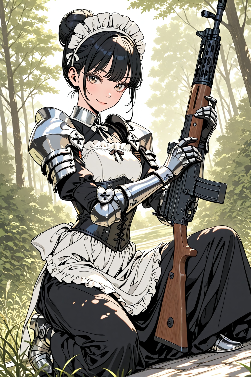 戦うメイド嬢