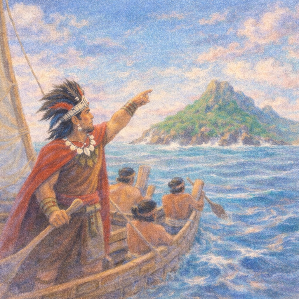 海を越えてきた王さま