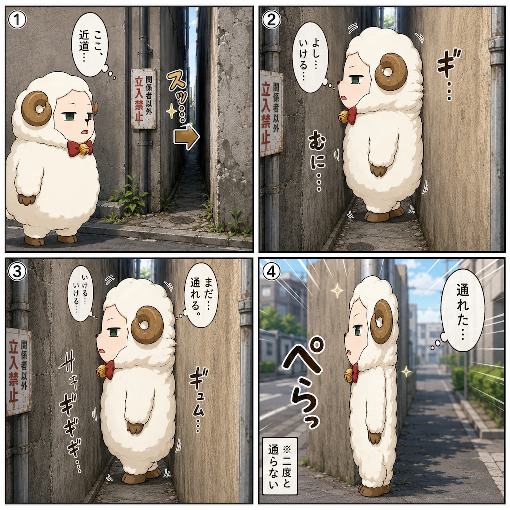 近道の罠
