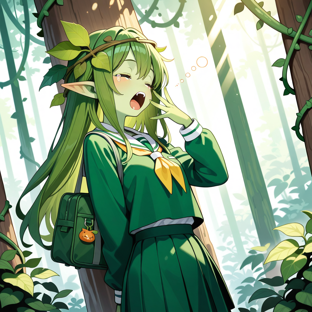 ふわぁぁぁ～っ！！じゃあ、行ってくるね～。