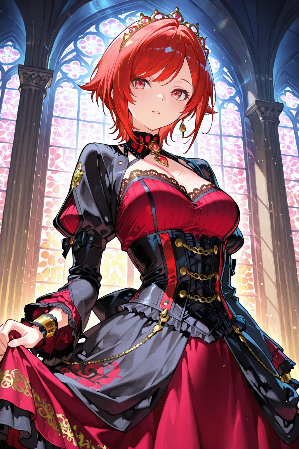 ＧＯＴＨＩＣ・ＰＨＯＥＮＩＸちゃん | の人気AIイラスト・グラビア