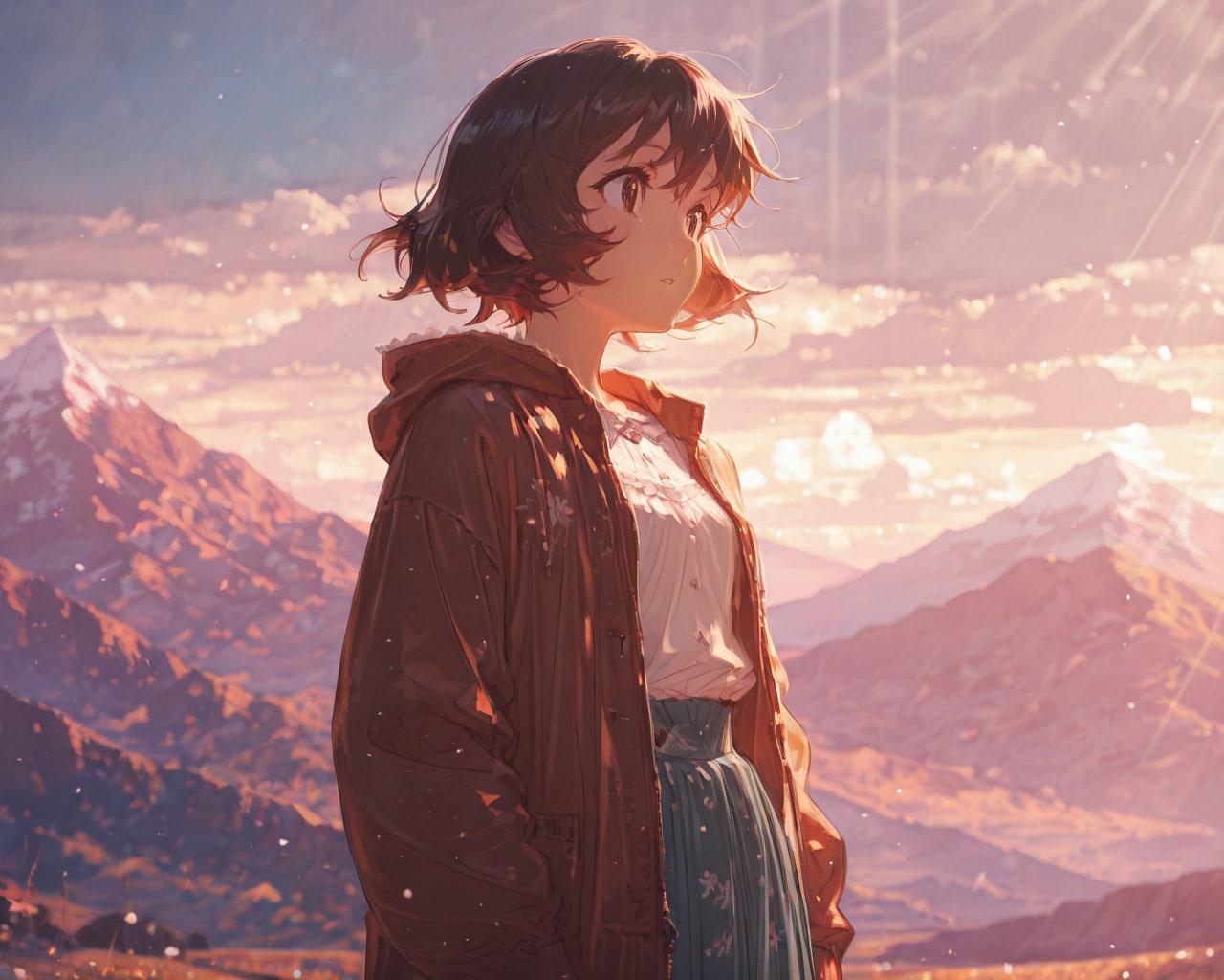 山の上