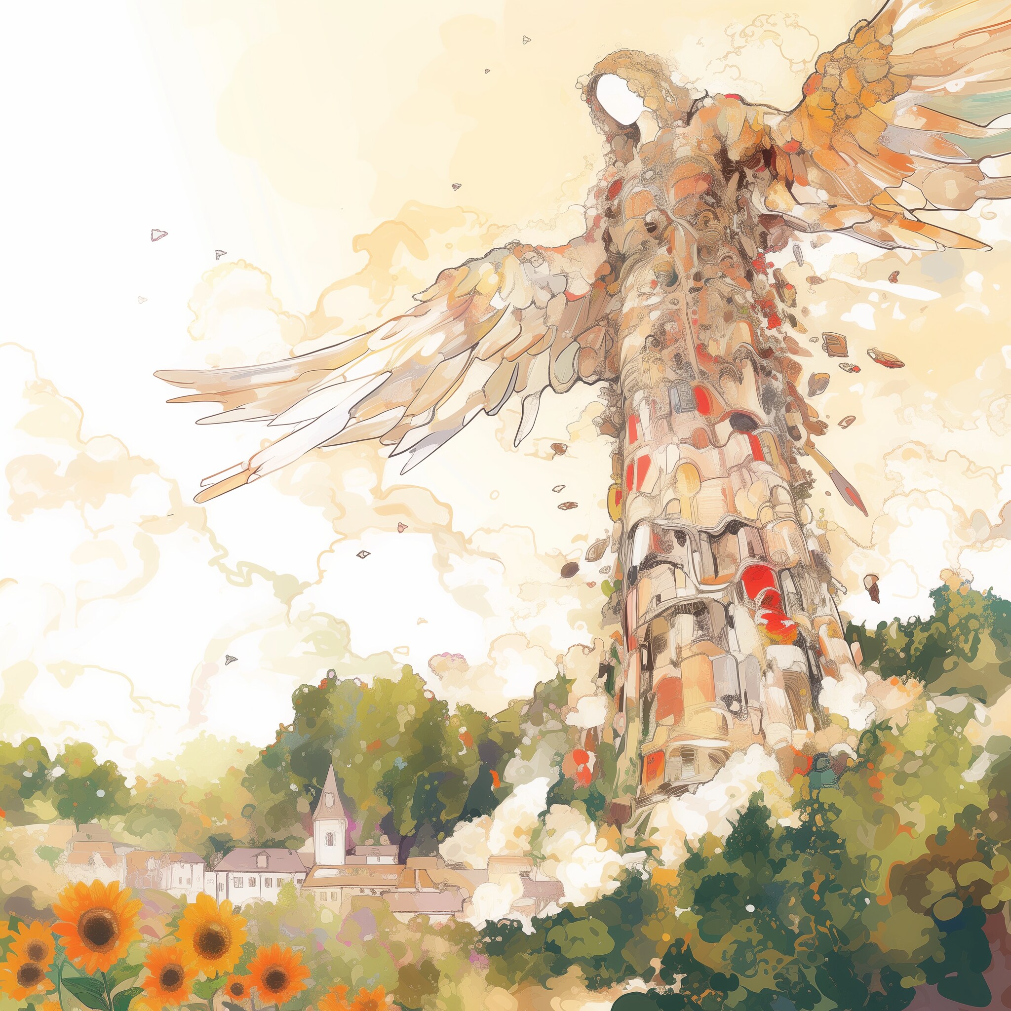 摩天楼に負けぬよう | の人気AIイラスト・グラビア