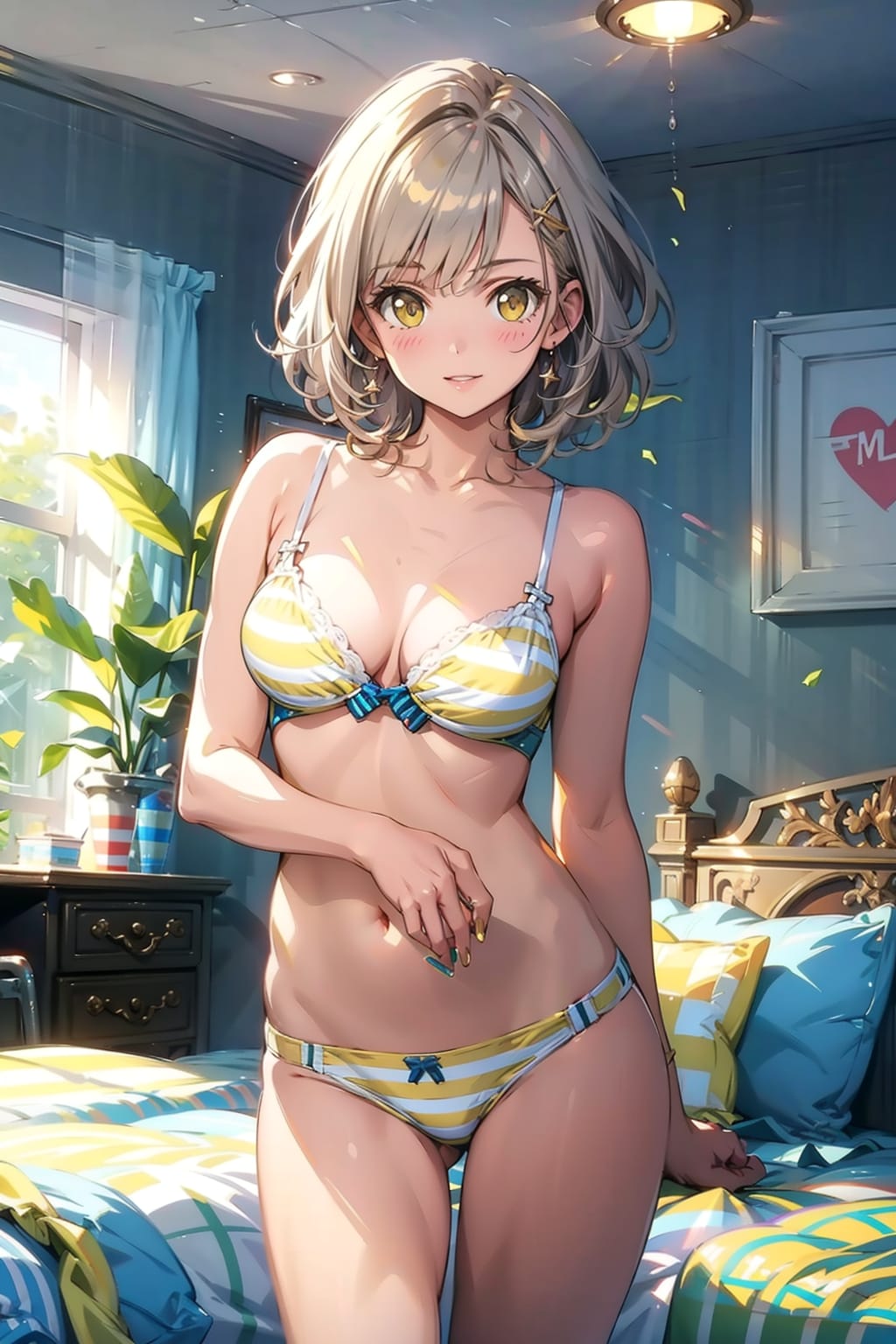 黄色